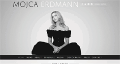 Desktop Screenshot of mojcaerdmann.com